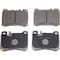 Wagner Brakes 89-86 M-Benz 560Sl Semi-Metalc Pad, Mx424 MX424 - alternate 1